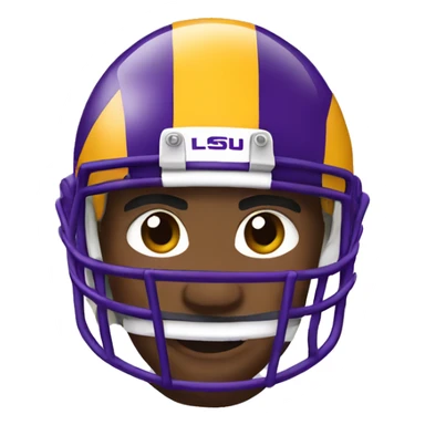 LSU tigers icon sticker