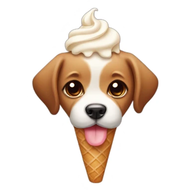 icecream puppy sticker