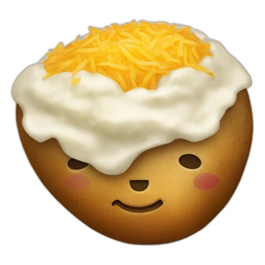 Baked potato  sticker