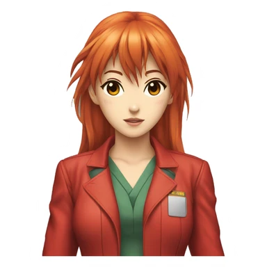 Asuka Langley sticker