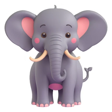 elephant sticker