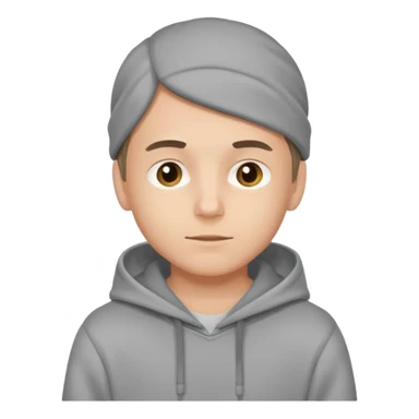 Парень в капишоне sticker