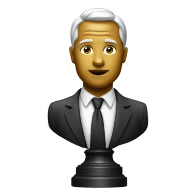 An Oscar statue sticker