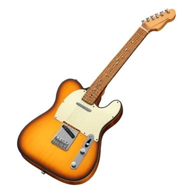 Guitare télécaster sticker