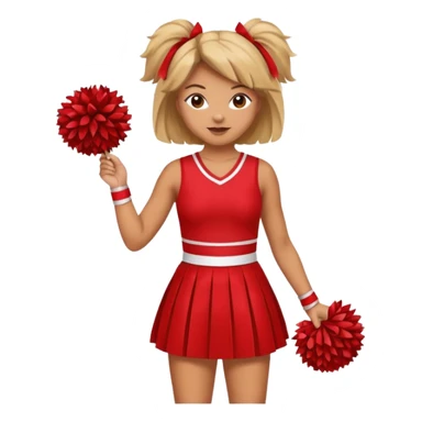 cheer leader dress sticker