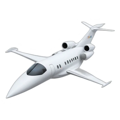 Dassault falcon 6X jet sticker