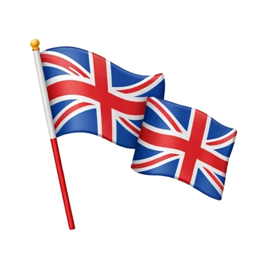 ENG flag sticker