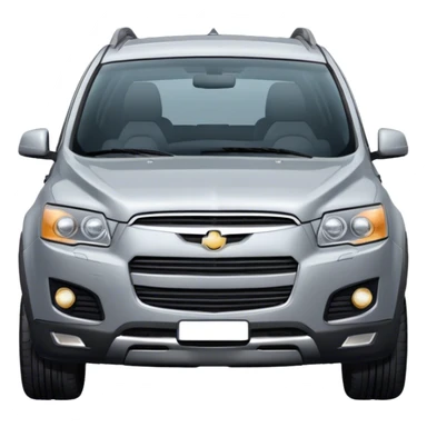 Silver Holden Captiva  sticker