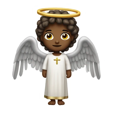 Biblical angel sticker