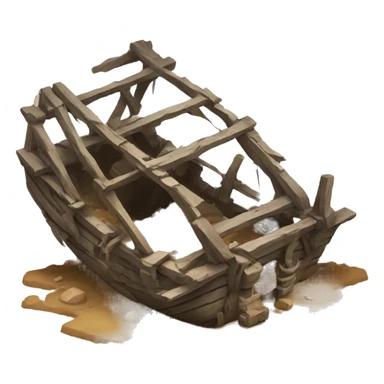 ancient wreckage sticker