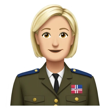 Marine le pen sticker
