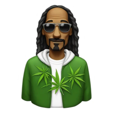 Snoop dogg weed sticker