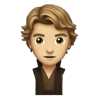 Evil Anakin Skywalker from Revenge of the Sith sticker