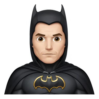 christian bale batman sticker