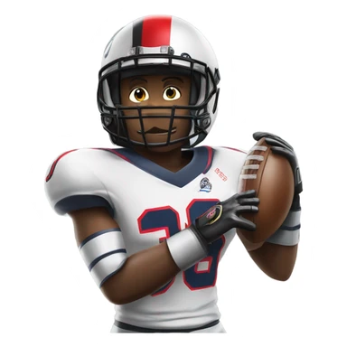 Amon ra st brown Lions wide receiver  sticker