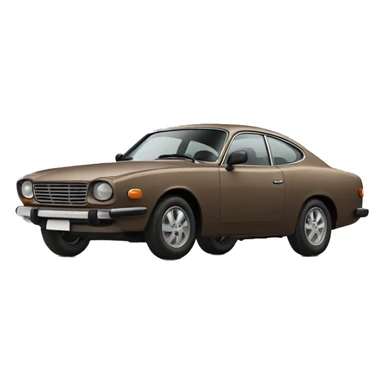Hyundai Fastback in Braun sticker