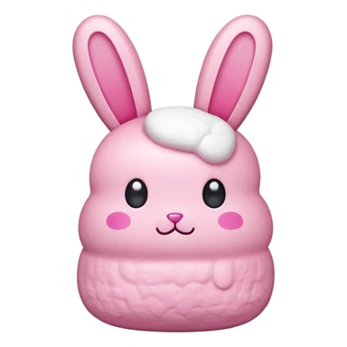  peeps candy kawaii bunny sticker