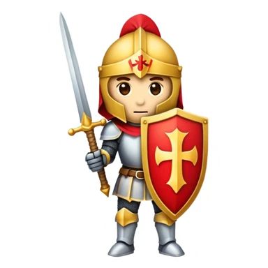 CLASH OF CLANS knight crusader emoji sticker