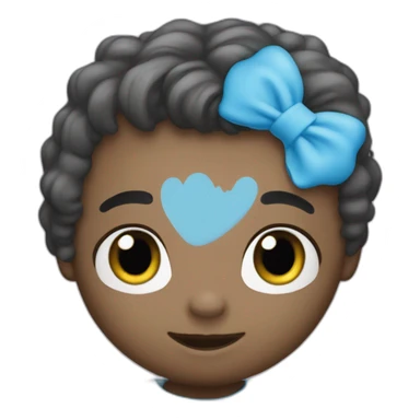 Blue hello kitty boy dear daniel sticker