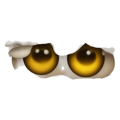 Emoji con un brillo en el ojo epico sticker