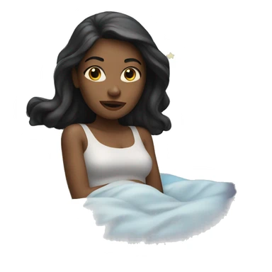 Night dreams Woman sticker