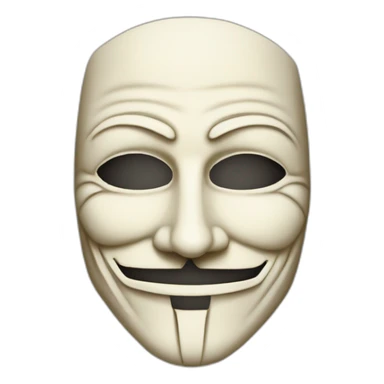 guy-fawkes-mask-no-hat sticker