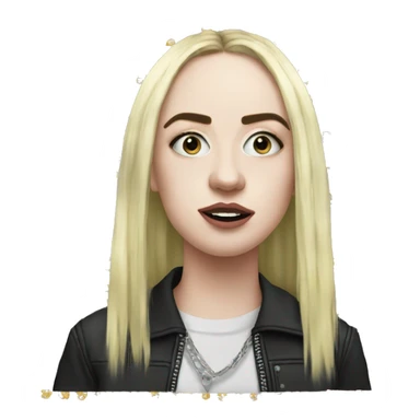 billie elish  sticker