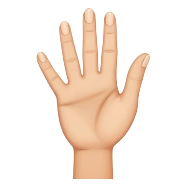 Fingers crossed with hope sticker