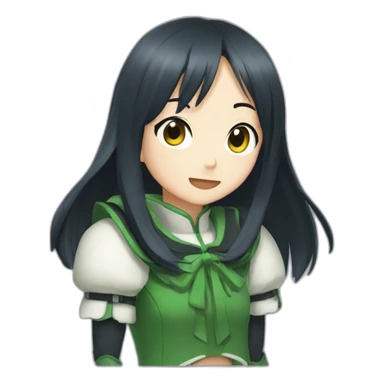 Tsuyu asui sticker