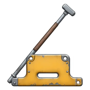 metal prybar sticker