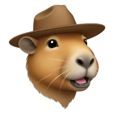 capybara gaucho sticker