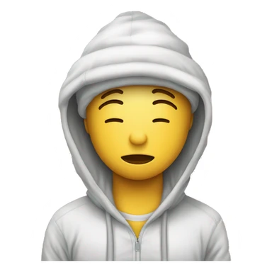 Durmiendo con un un gorro de pijama  sticker