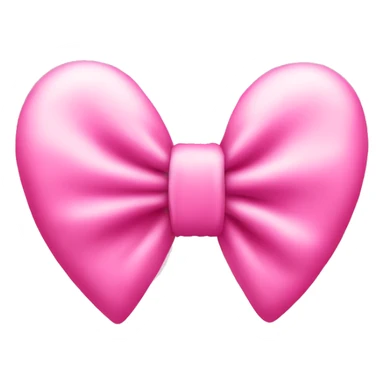 Pink hear with bow sticker