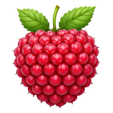raspberry fruit sticker