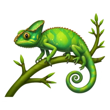 Caméléon sticker