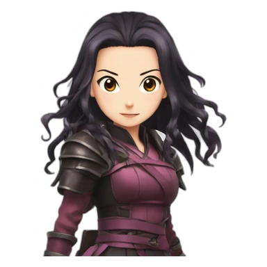 Nezuko attaque sticker