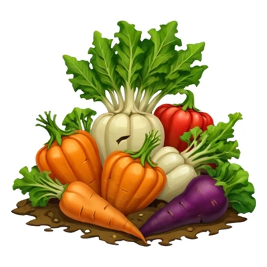 detroyed vegstables sticker