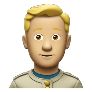Tintin sticker