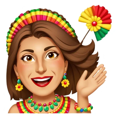 Joyful Reveler sticker