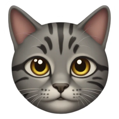 Jussy cat sticker