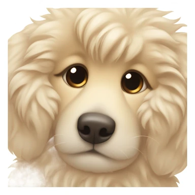 Puppy sunbathing sticker