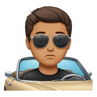 blake mann a car sad sticker