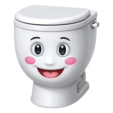 skibi toilet sonriendo  sticker
