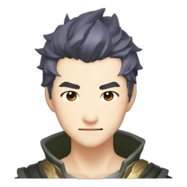 Hu tao from genshin impact sticker