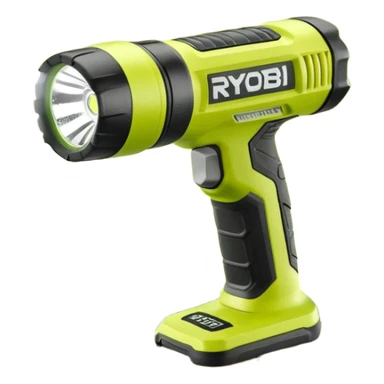 RYOBI P705 One+ - Linterna LED de iones de litio de 18 V, 130 lúmenes sticker