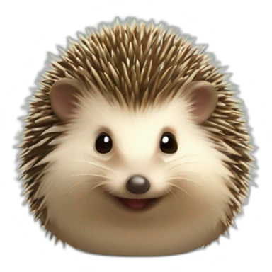 hedgehog kisses sticker