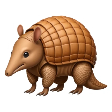 ARMADILLO LEFT sticker