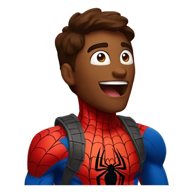 spiderman singing like a meme sticker