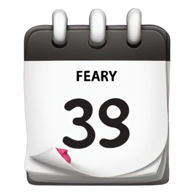 31st February  sticker