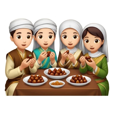 Job job job sahur and tung tung tung sahur sticker